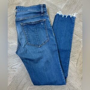 Rag & Bone Cate mid-rise ankle skinny jeans